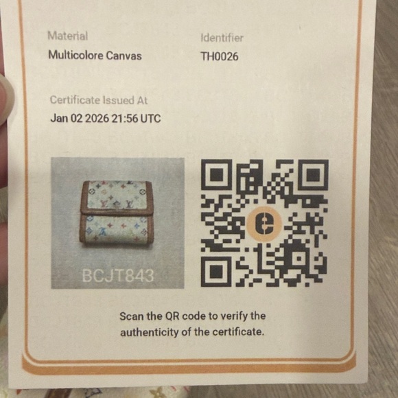 Louis Vuitton Murakami Porte Monnaie Carte Credit - Picture 17 of 17